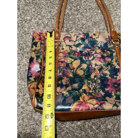 Patricia Nash Floral The Cameley leather tote and Alina in Rainforest print - Picture 3 of 9